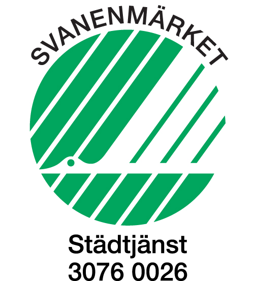 Svanenmärkt städning